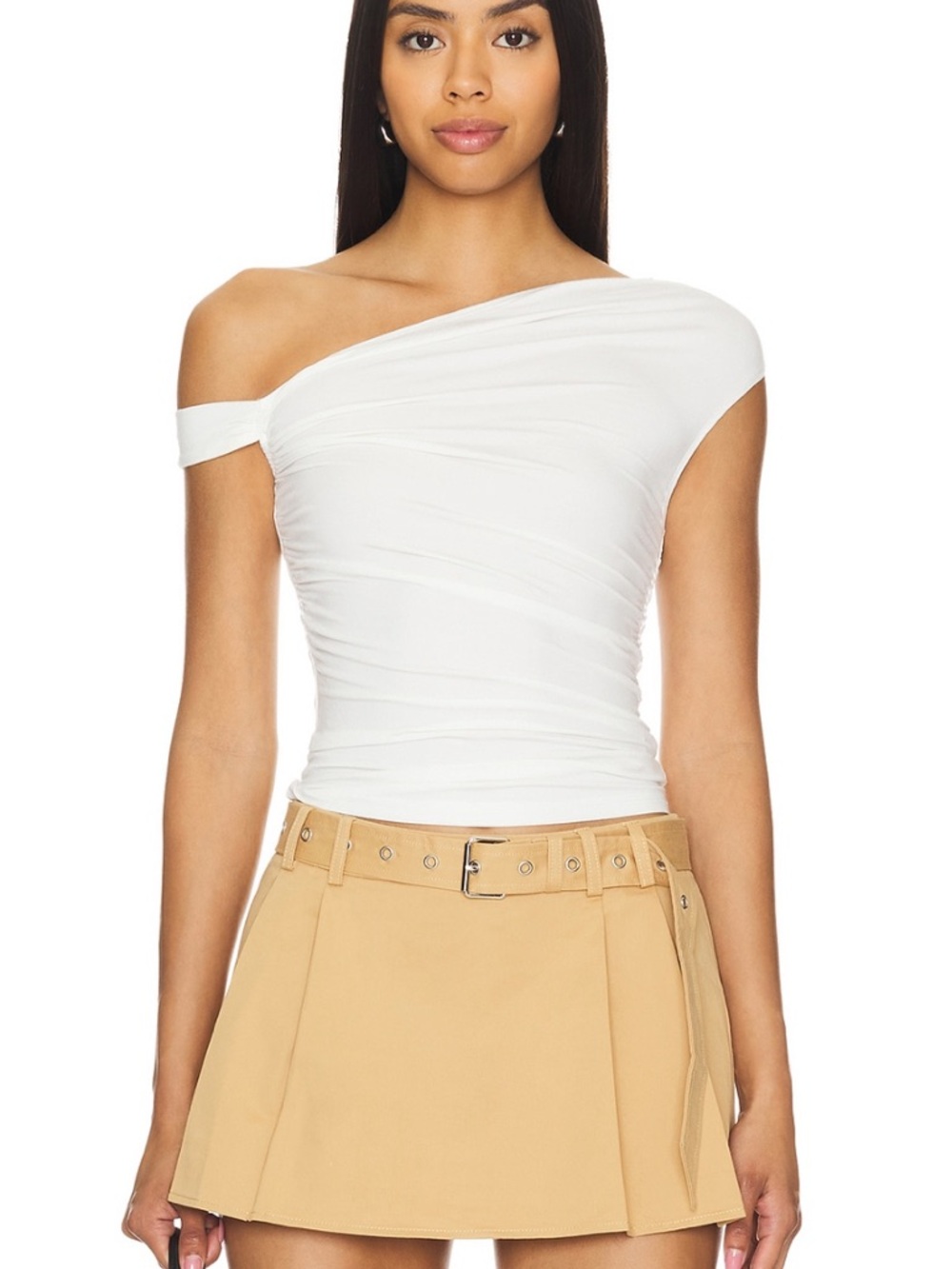 Superdown Moxie Top in White